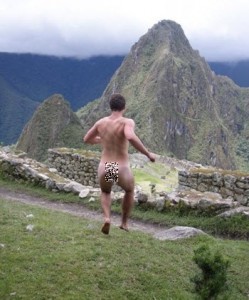 Machu Picchu Naked At Monuments Peru Travel Blog