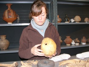 Bio-archaeologist Melissa Murphy