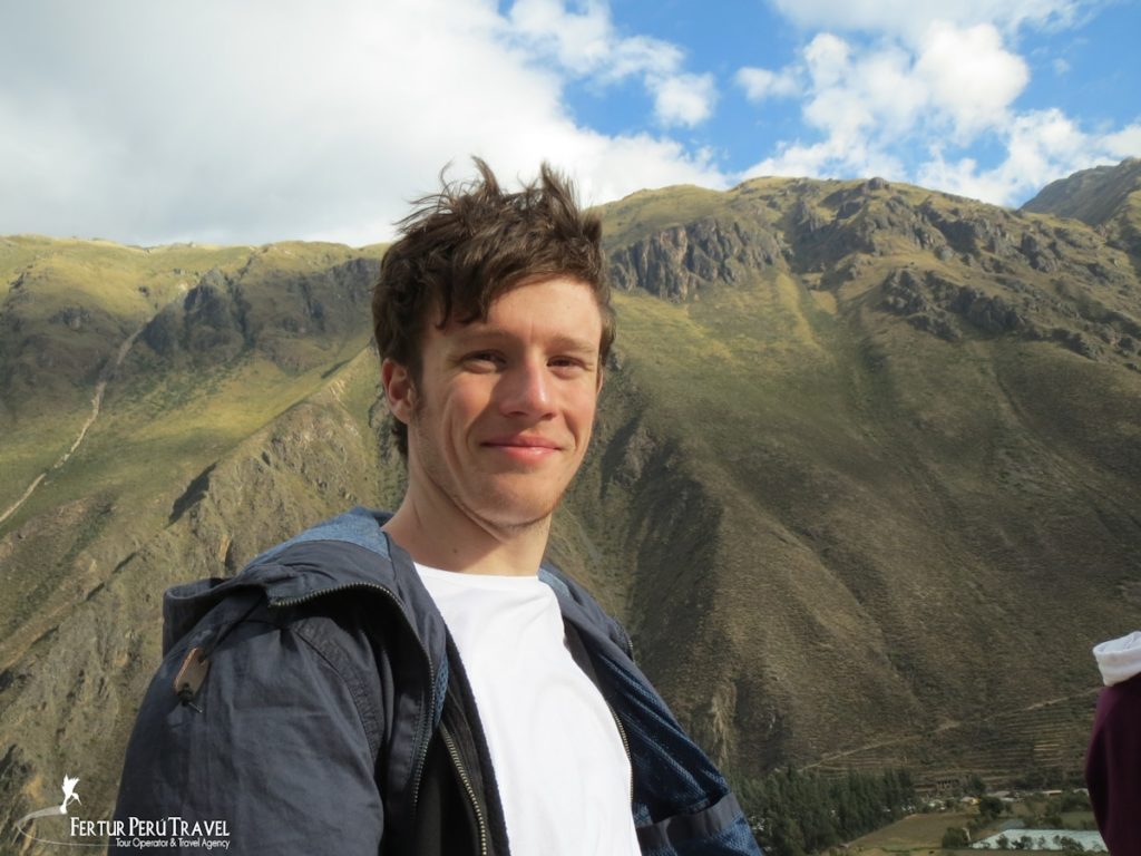 A Fertur Peru client on tour in the Sacred Valley of the Inca - Cusco, Peru